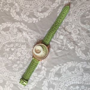 Green Scaled Watch